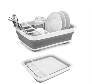 Escurridor platos plástico plegable