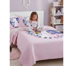 QUILT SHERPA COBERTOR PLAZA Y MEDIA CONEJA