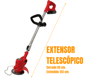 Orilladora de Pasto Telescópica Lernen