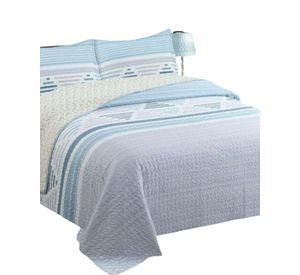 CUBRECAMA QUILT CON CHIPORRO 2P P16