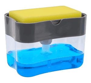 Dispensador Jabon Automático Bomba Detergente Lavaloza Color Blanco