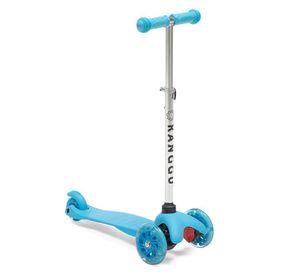 Scooter Monopatín Plegable Luz Led Niño S1 – Azul