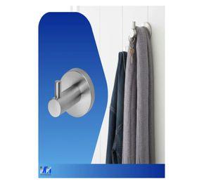 Pack X3 Perchero De Baño Taumm Acero Inoxidable Elegancia