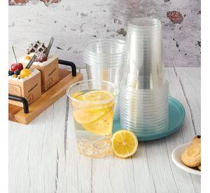 Vaso Plástico Transparente 500ml X 50 Unidades