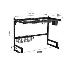Rack escurridor cocina platos 65cm