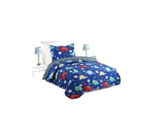 CUBRECAMA QUILT DE VERANO PLAZA Y MEDIA 180x230cm V28