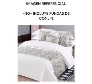 Camino De Cama Cubrecama Elegante Decorativo Diseño 43x210cm 3