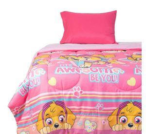 Cubrecama Nordico Niña Skye Paw Patrol rosa
