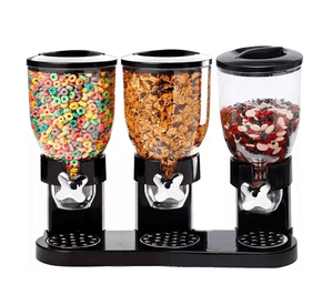 Set De 3 Dispensadores De Cereales, Frutas, Granos