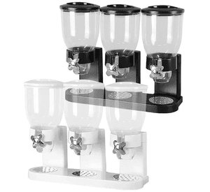 Set De 3 Dispensadores De Cereales, Frutas, Granos