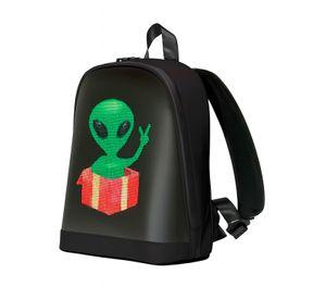Mochila LED Personalizable con Pantalla Animada y Power Bank