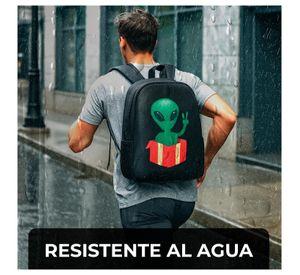 Mochila LED Personalizable con Pantalla Animada y Power Bank