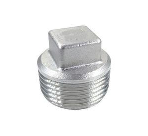 Tapon Macho 1/4 Acero Inoxidable