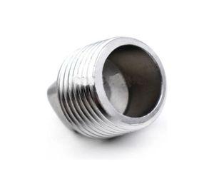 Tapon Macho 1/4 Acero Inoxidable