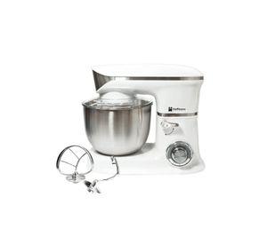 Batidora Amasadora Planetaria 1200W 6 Litros Pedestal Blanca