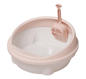 Arenero Para Gatos Cerrado Baño Para Mascotas 40 X 52 X 39 Gris