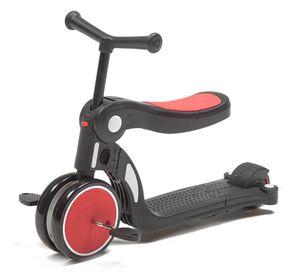 Scooter Monopatín Plegable Niño 5 en 1 – Rojo