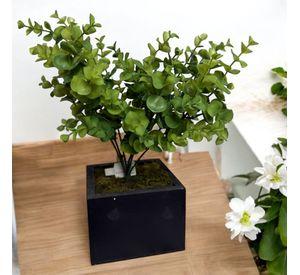 Ramo Boxwood de 40cm Artificial | Estilo Natural para Interiores y Vitrinas