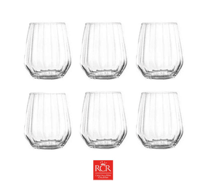 RCR SET 6 VASOS OPTIQ 430ML