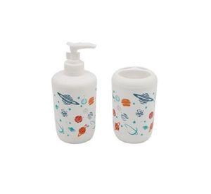 Dispensador Jabon Shampoo Baño Ducha Niños 2 Piezas Platillo