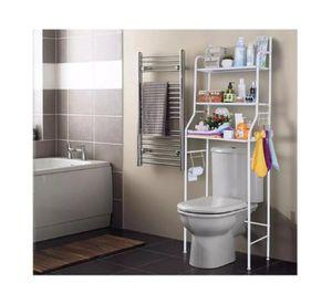 Estante Organizador De Baño 165x53x26cm Blanco