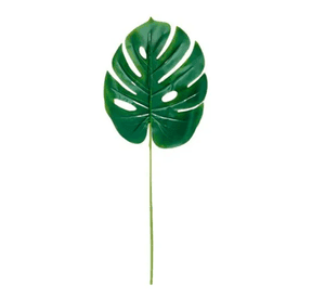 Hojas palmera monstera artificial grandes