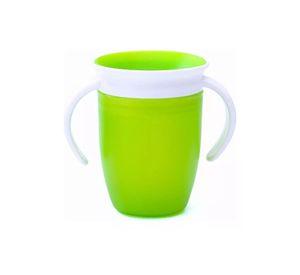 Vaso entrenador 360° a prueba de derrames Innovashop, color verde