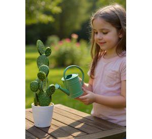 Planta Artificial Decorativa Cactus Opuntia Realista Jhn