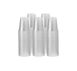 Vasos Desechables Plásticos 10oz 300cc 500 Unidades