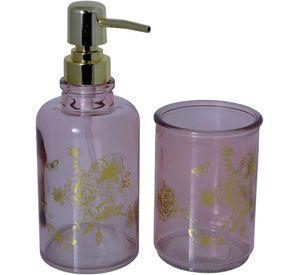 Juego Baño Golden Flower I