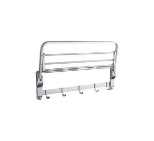 Toallero Baño Barra Múltiple Soporte Plegable Doble Jhn