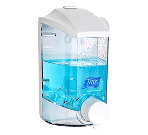 Dispensador De Jabón Liquido, Alcohol Gel Titiz 400 Ml Blanco
