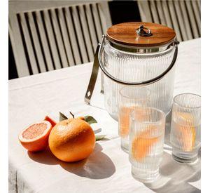 Set 6 Vasos Largo Vintage Charlotte 350ml Simplit