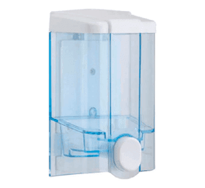 Dispensador Jabon Liquido De Pared Live Transparente 500 Ml