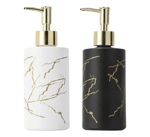 Dispensador De Jabon Vidrio, Pack 2-homey