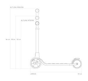 Scooter para niñ@s Roda v4