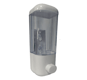 Pack 10 Un Dispensador De Jabon Lavaloza Alcohol Gel 500 Ml Blanco