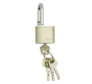 set x 2 CANDADO 30 MM SPLON GRIS TOP SECURITY CON 4 LLAVES EN BLISTER DOBLE