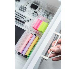 Organizador De Cajón Clear 15 x 15 x 5,6 Transparente