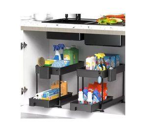 Organizador Multifuncional De Cocina Baño Estante Deslizante
