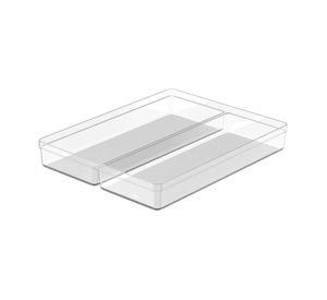 Organizador De Cajón Clear 37,5 X 30 X 5,6 Transparente