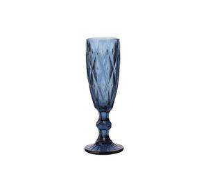 Set 6 Copas Champagne Azul 150ml Imahe