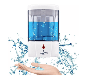 Dispensador Automático Sin Contacto De Jabón / Alcohol Gel Blanco