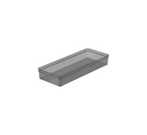 Organizador De Cajón Clear 37,5 X 15 X 5,6 Gris