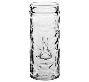 Set 2 Vasos Vidrio Alto Tahiti Traslucido 450cc