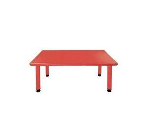 Mesa Infantil Rectangular Roja