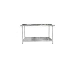 MESÓN CENTRAL ACERO INOX 100 X 70 X 85 CM