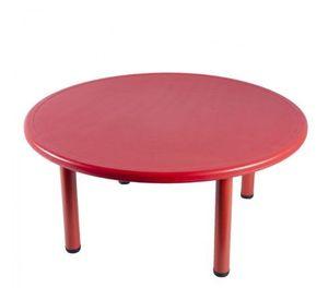 Mesa Infantil Redonda Roja