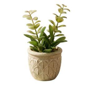 Planta Artificial Decorativa Adorno Hogar Macetero Jhn