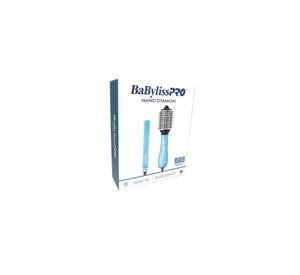Kit Babyliss Plancha 2091 Cepillo Secador Voluminizador 64mm